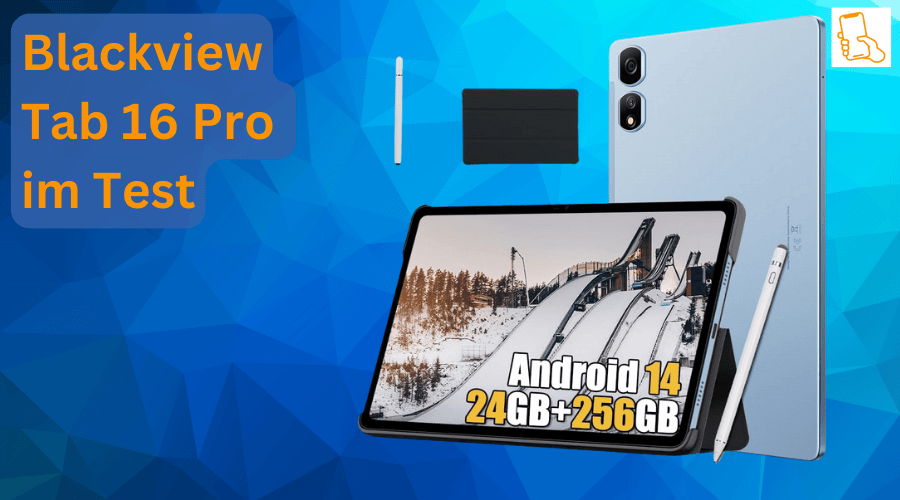 Blackview Tab 16 Pro Tablet Test: 256GB, 16GB RAM, Design & Leistung